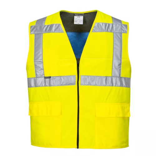 Portwest CV02 Cooling jól láthatósági hűtőmellény - Narancs