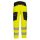 Portwest DX453 Hi-Vis Service sztreccs jól láthatósági munkásnadrág - Sárga/Fekete