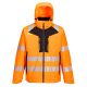 Portwest DX466 Hi-Vis 4in1 vízálló jól láthatósági munkavédelmi kabát -  Narancs/Fekete