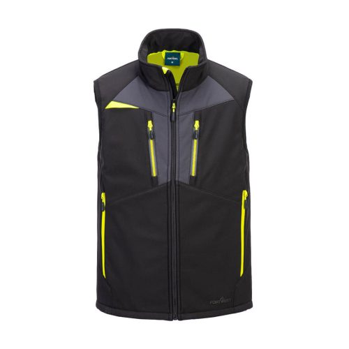 Portwest DX476 Softshell munkavédelmi mellény - Fekete