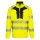 Portwest DX477 Hi-Vis cipzáras sztreccs vasúti jól láthatósági munkavédelmi pulóver - Sárga/Fekete 