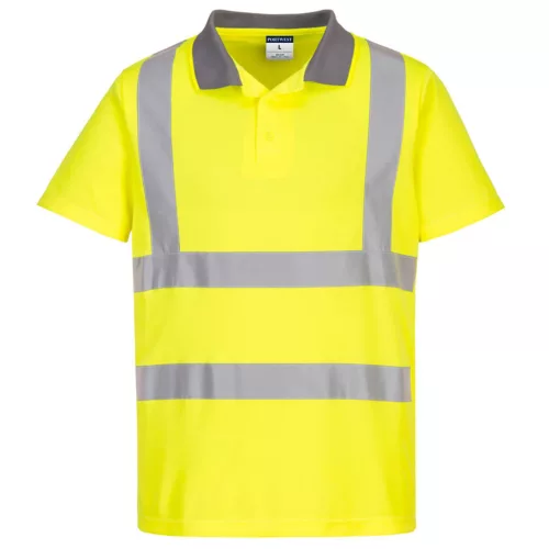 Portwest EC10 Hi-Vis Eco jól láthatósági munkavédelmi póló - 6-os csomag - Narancs