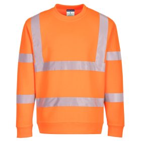   Portwest EC13 Hi-Vis Eco jól láthatósági munkavédelmi pulóver - Narancs 