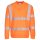 Portwest EC13 Hi-Vis Eco jól láthatósági munkavédelmi pulóver - Narancs 