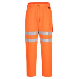   Portwest EC40 Hi-Vis Eco jól láthatósági munkavédelmi nadrág - Narancs 
