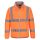 Portwest EC70 Hi-Vis Eco cipzáros jól láthatósági munkavédelmi pulóver - Narancs