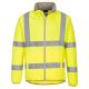 Portwest EC70 Hi-Vis Eco cipzáros jól láthatósági munkavédelmi pulóver - Sárga