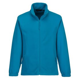   Portwest F205 Aran cipzáros hosszú ujjú férfi polár pulóver - Aqua
