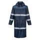 Portwest F438 Classic Iona vízálló fényvisszaverős munkavédelmi esőkabát - Navy