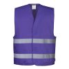 Portwest F474 Hi-Vis Iona jól láthatósági munkavédelmi mellény - Üvegzöld