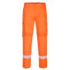 Portwest FR401 Bizflame Plus Lightweight pamut lángálló antisztatikus munkavédelmi nadrág - Navy