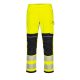 Portwest FR406 Hi-Vis Work lángálló jól láthatósági munkavédelmi nadrág - Sárga/Fekete