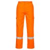 Portwest FR412 Lightweight pamut lángálló antisztatikus munkavédelmi nadrág - Navy