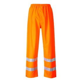   Portwest FR43 Sealtex Flame Hi-Vis antisztatikus jól láthatósági munkavédelmi esőnadrág - Narancs