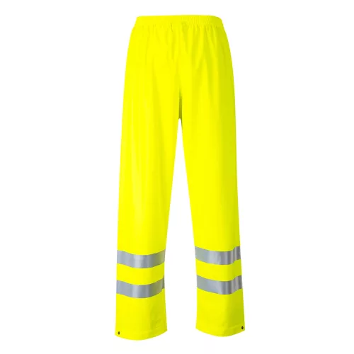 Portwest FR43 Sealtex Flame Hi-Vis antisztatikus jól láthatósági munkavédelmi esőnadrág - Narancs