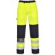 Portwest FR62 Hi-Vis Multi Norm pamut lángálló antisztatikus jól láthatósági munkavédelmi nadrág - Sárga/Navy