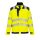 Portwest FR714 Hi-Vis Work lángálló jól láthatósági munkavédelmi kabát - Sárga/Fekete
