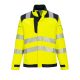 Portwest FR714 Hi-Vis Work lángálló jól láthatósági munkavédelmi kabát - Sárga/Fekete