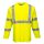 Portwest FR96 Hi-Vis hosszú ujjú lángálló antisztatikus jól láthatósági munkavédelmi póló - Sárga