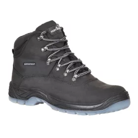   Portwest FW57 Steelite All Weather S3 WR SR vízálló antisztatikus acélbetétes munkavédelmi bakancs - Fekete