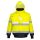 Portwest G465 Hi-Vis Glowtex 3in1 kapucnis vízálló jól láthatósági munkavédelmi dzseki - Sárga/Navy