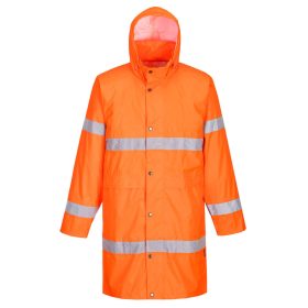  Portwest H442 Hi-Vis vízálló jól láthatósági munkavédelmi esőkabát (100cm) - Narancs