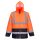 Portwest H443 Hi-Vis Classic vízálló jól láthatósági munkavédelmi esőkabát - Narancs/Navy