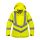 Portwest LW70 Hi-Vis női vízálló jól láthatósági munkavédelmi esőkabát - Sárga