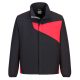 Portwest PW271 munkavédelmi softshell kabát - Fekete-Piros