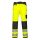 Portwest PW340 Hi-Vis Texpel bevonatú jól láthatósági munkavédelmi nadrág - Sárga/Fekete