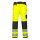 Portwest PW385 Hi-Vis női sztreccs jól láthatósági munkavédelmi nadrág - Sárga/Fekete