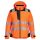 Portwest PW389 Hi-Vis női vízálló jól láthatósági munkavédelmi esőkabát -  Narancs/Fekete