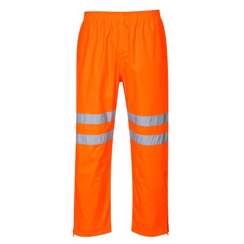 Portwest RT61 Hi-Vis vízálló jól láthatósági munkavédelmi nadrág - Narancs