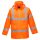 Portwest S160 Hi-Vis Lite Traffic vízálló jól láthatósági munkavédelmi kabát - Narancs