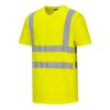 Portwest S179 Hi-Vis rövid ujjú jól láthatósági munkavédelmi póló - Narancs