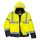 Portwest S266 Hi-Vis vízálló jól láthatósági munkavédelmi bomber kabát - Sárga/Navy