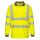 Portwest S277 Hi-Vis vasúti jól láthatósági munkavédelmi hosszú ujjú pólóing - Sárga