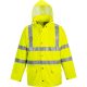 Portwest S491 Sealtex Ultra Hi-Vis kapucnis vízálló jól láthatósági munkavédelmi kabát - Sárga