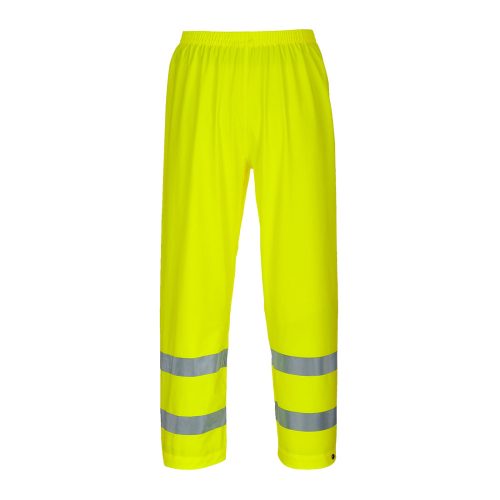 Portwest S493 Sealtex Ultra Hi-Vis vízálló jól láthatósági munkavédelmi nadrág - Sárga