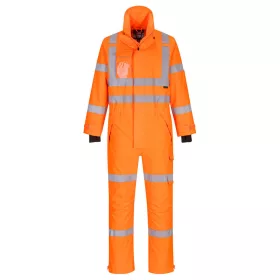   Portwest S593 Hi-Vis Extreme vízálló jól láthatósági munkavédelmi overál - Narancs