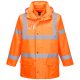 Portwest S765 Hi-Vis Essential 5in1 vízálló jól láthatósági munkavédelmi kabát - Narancs