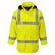 Portwest S774 Bizflame Rain Hi-Vis Multi Lite antisztatikus vízálló jól láthatósági munkavédelmi kabát - Sárga