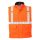 Portwest S776 Bizflame Rain Hi-Vis lángálló antisztatikus jól láthatósági munkavédelmi mellény - Narancs