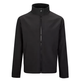   Portwest TK20 Print & Promo vízálló férfi munkavédelmi softshell kabát - Fekete