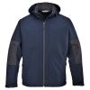 Portwest TK53 vízálló kapucnis softshell munkavédelmi dzseki - Fekete