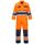 Portwest TX55 Hi-Vis Nantes Texpel bevonatú jól láthatósági munkavédelmi overál - Narancs/Navy