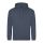 Just Hoods AWJH001 College pamut kapucnis pulóver - Airforce Blue