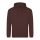 Just Hoods AWJH001 College pamut kapucnis pulóver - Chocolate Fudge Brownie  