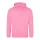 Just Hoods AWJH001 College pamut kapucnis pulóver - Candyfloss Pink  