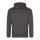 Just Hoods AWJH001 College pamut kapucnis pulóver - Charcoal  